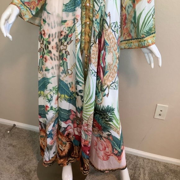 Miss Rosier Floral and Animal Print Maxi Dress - Picture 7 of 13